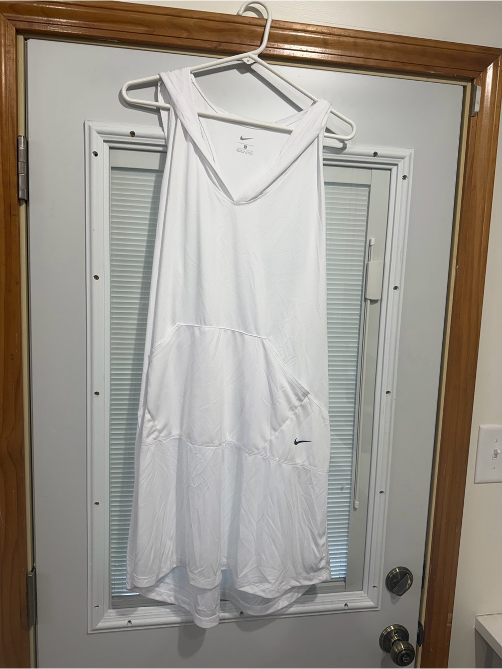 Nike White Athletic Tank romper